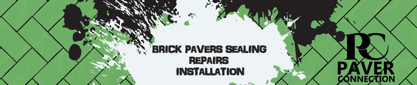 Brick paver sealing installation